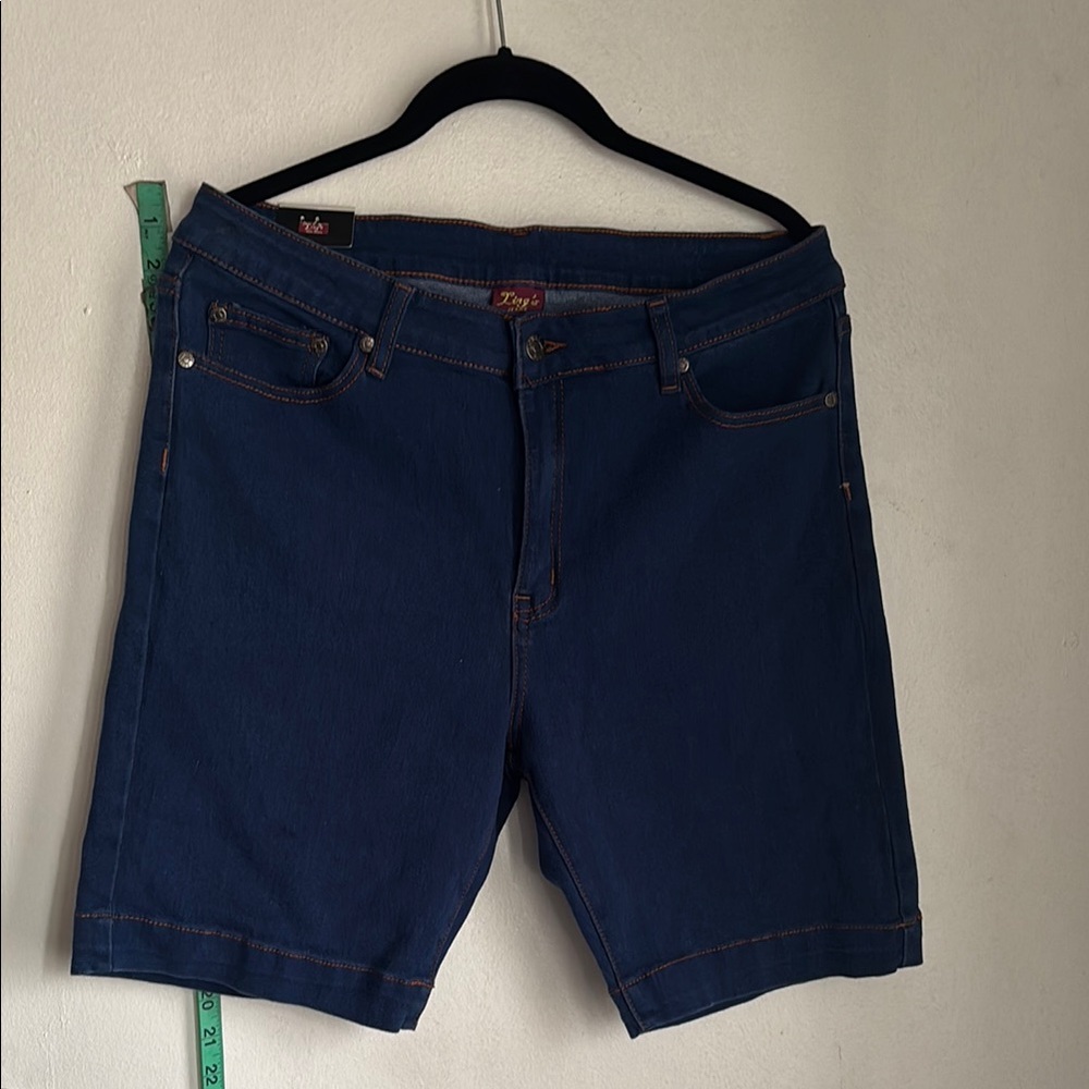 Blue Denim Shorts